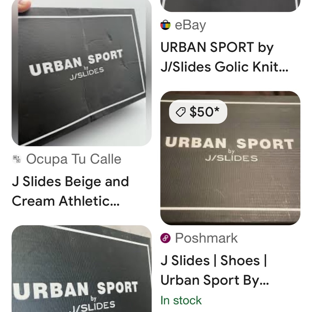 J/SLIDES Urban Sport Men's Accessory in Beige and Cream